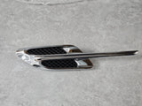 BENTLEY CONTINENTAL GT, CONTINENTAL GTC FENDER AIR VENT TRIM CHROME 3W3821274B