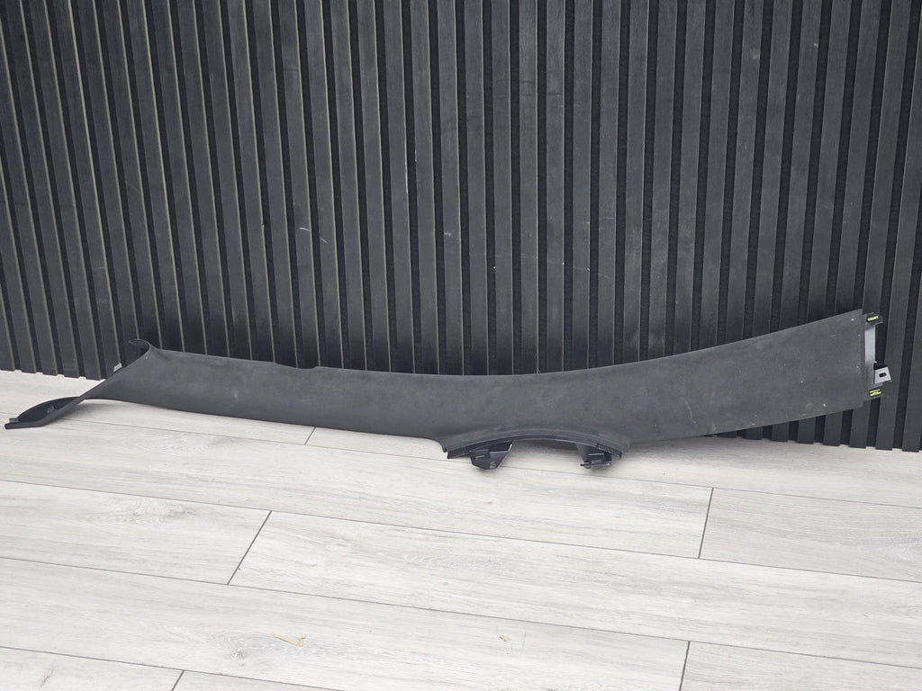 LAMBORGHINI TRIM PANEL PILLAR LH, BLACK ALCANTARA 4T0867233JJR7