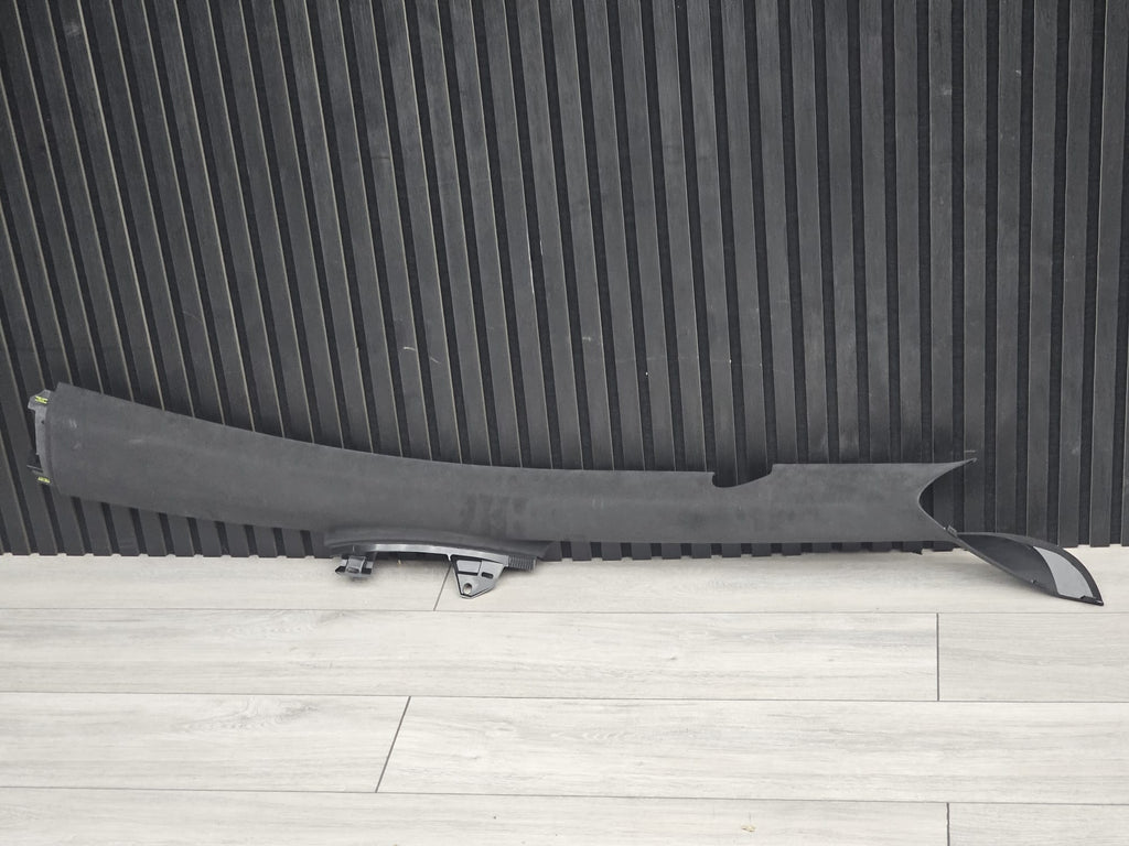 LAMBORGHINI TRIM PANEL PILLAR RH, BLACK ALCANTARA 4T0867234JJR7