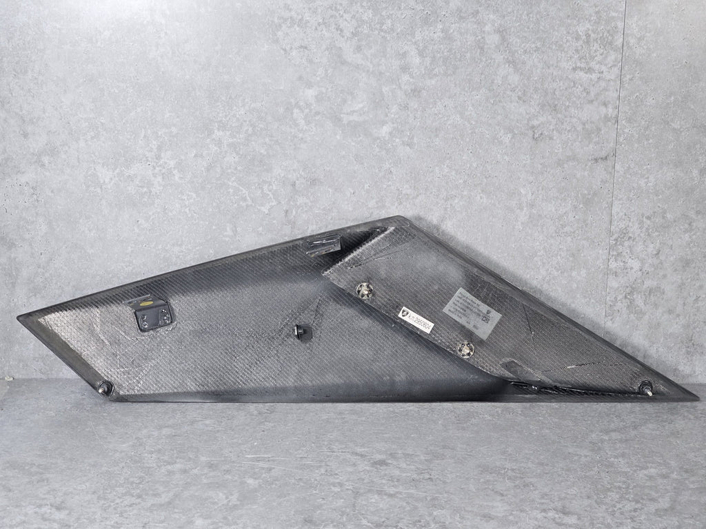 LAMBORGHINI AVENTADOR REAR LEFT CARBON UPPER AIR DUCT/ FLAP 470119264K