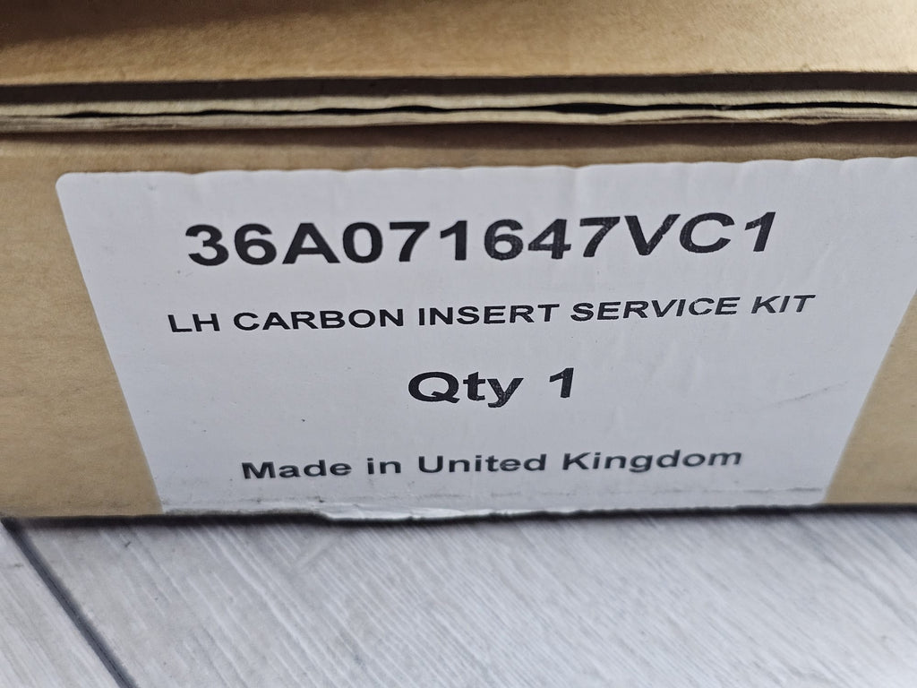 BENTLEY BENTAYGA (2015-2020) LH CARBON INSERT SERVICE KIT 36A071647VC1