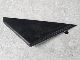 PORSCHE 992 COVER RIGHT GLASS CHANNEL MATT BLACK 992837308A