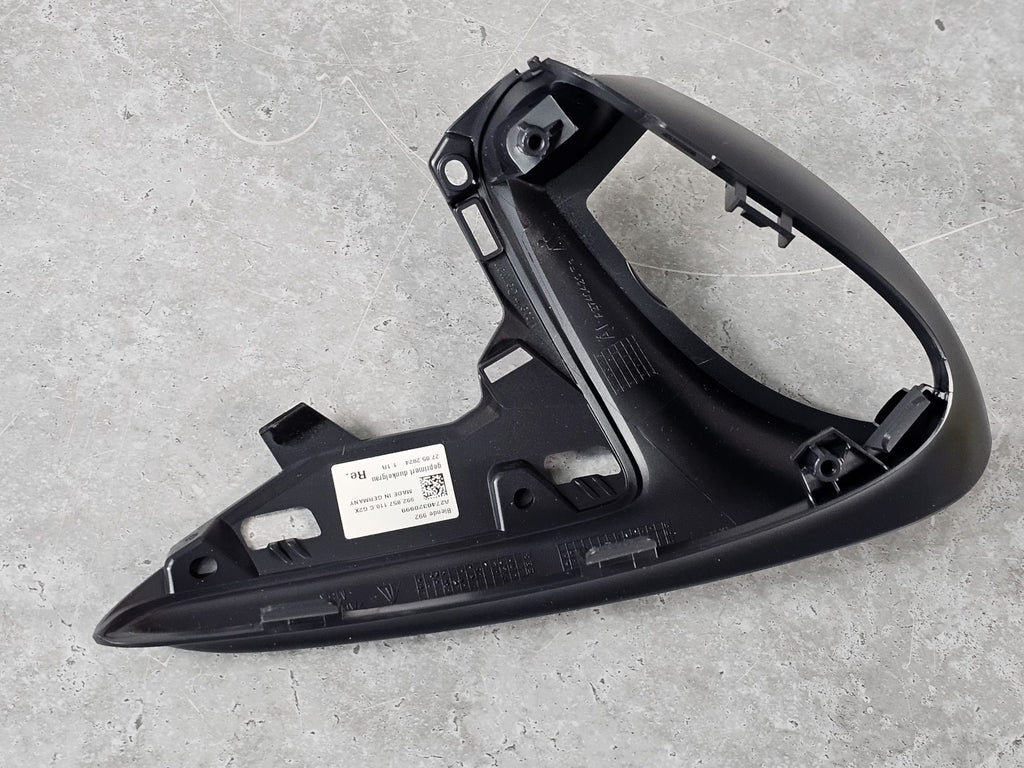 PORSCHE 992 LOWER WING MIRROR HOUSING COVER RH 992857110CG2X