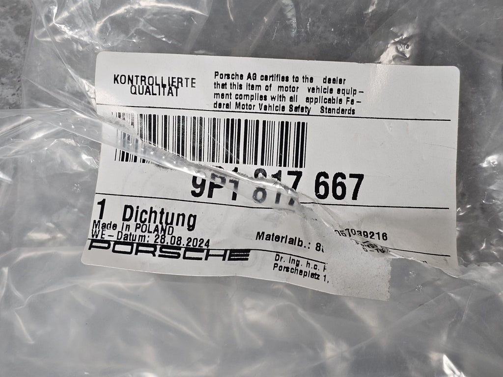 PORSCHE 992 GT3/ RS SEAL LEFT ROOF MODULE 9P1817667
