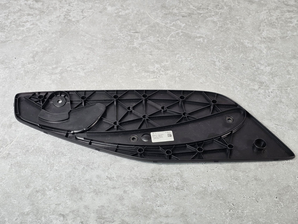 PORSCHE 992 CONNECTING PLATE MATT BLACK 9GT827868E