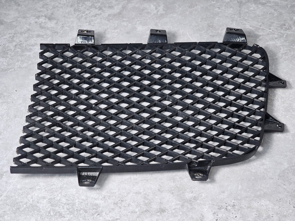 BENTLEY CONTINENTAL FRONT RADIATOR GRILL RH BLACK 3W3853684
