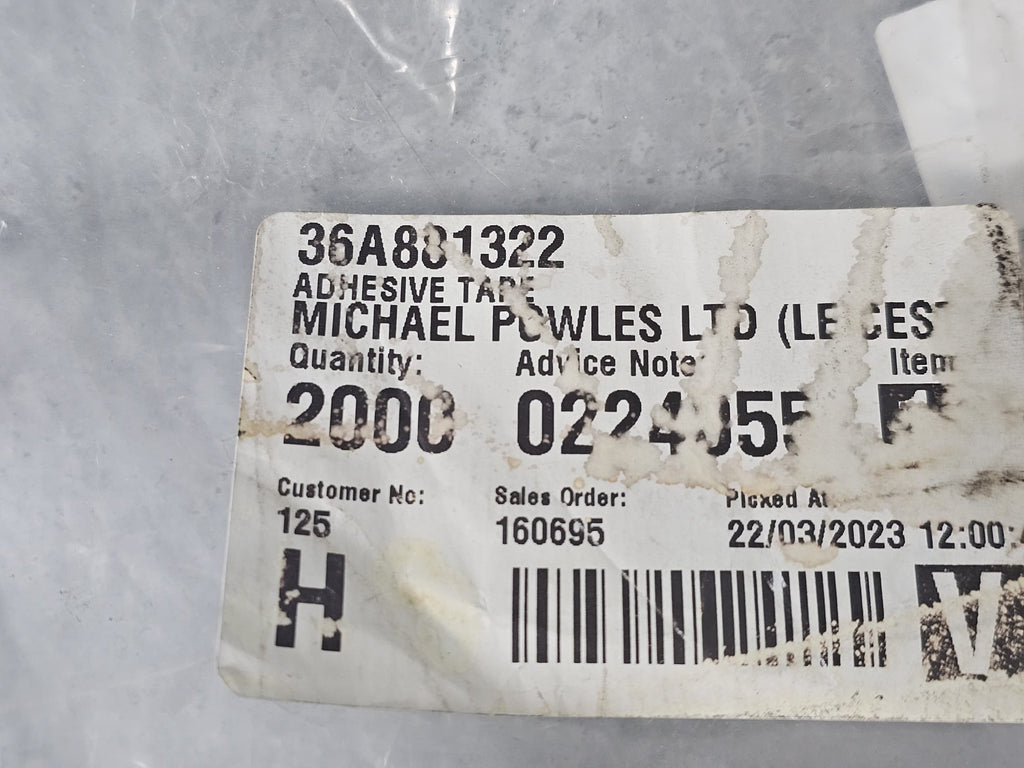 BENTLEY ADHESIVE TAPE 36A881322
