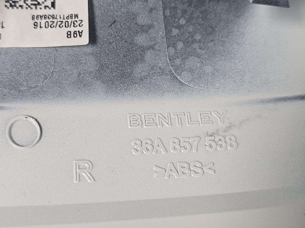 BENTLEY BENTAYGA (2015-2020) RIGHT MIRROR CAP WHITE 36A857538