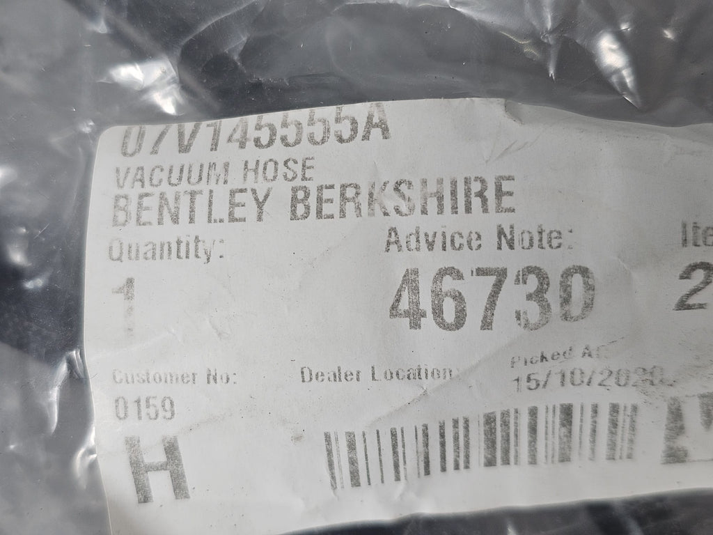 BENTLEY MULSANNE (2010+) VACUUM HOSE  07V145555A