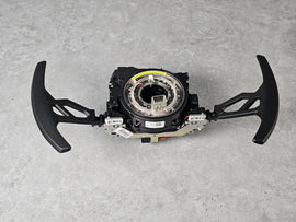 LAMBORGHINI HURACAN 2015 - 2022 FRONT CLOCK SPRING PADDLE SHIFTER ASSEMBLY 4T0953513