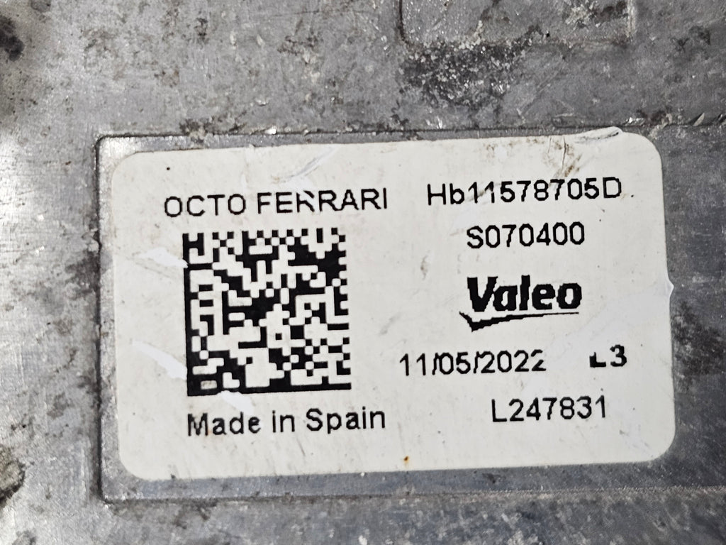 ORIGINAL VALEO FERRARI ROMA RIGHT FRONT HEADLIGHT MODULE L247831