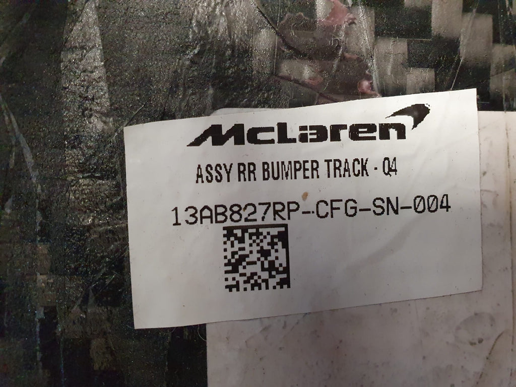 MCLAREN 600LT MSO CARBON REAR BUMPER WITH  CAMERA/ TELEMETRIC 13AB827RP-CFG-SN-004