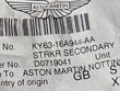 Load image into Gallery viewer, ASTON MARTIN DBX TAILGATE HINGE PLATE MY83-404C64-AA