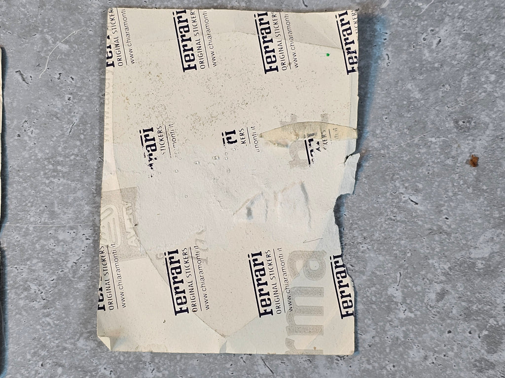 FERRARI SF STICKERS