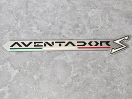 LAMBORGHINI AVENTADOR LP740-4 S NAMEPLATE 470854499E
