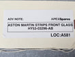 Load image into Gallery viewer, ASTON MARTIN STRIPS FRONT GLASS HY53-03296-AB