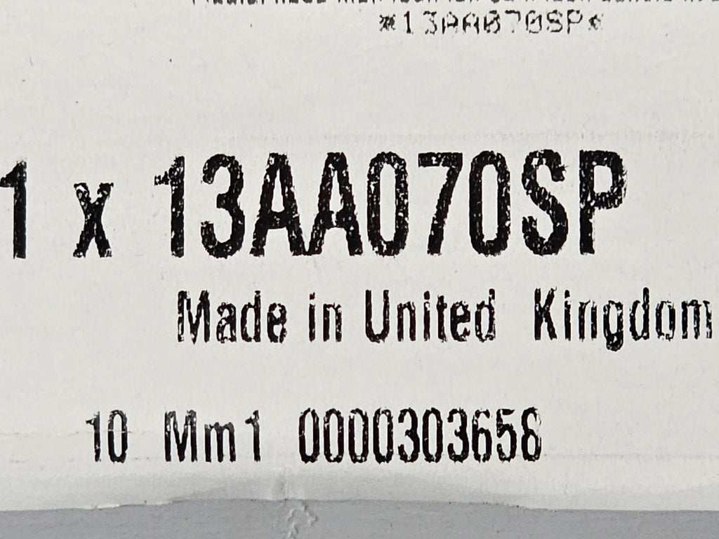 MCLAREN 570S REAR LEFT SUBFRAME MOUNTED SUPPORT BRACKET 13AA070SP
