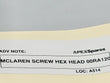 Load image into Gallery viewer, MCLAREN SCREW HEX HEAD 00RA120