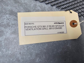 PORSCHE GT3 991.2 REAR SPOILER VENTILATION GRILL 99151264580