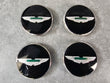 Load image into Gallery viewer, ASTON MARTIN BLACK WHEEL CENTER CAPS SET OF 4  HY53-1A096