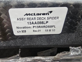 MCLAREN 600LT SPYDER REAR ENGINE DECK COVER 13AA086LP