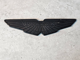 ASTON MARTIN DBS SUPERLEGGERA BLACK CHROME BADGE KY73-001B41-DA