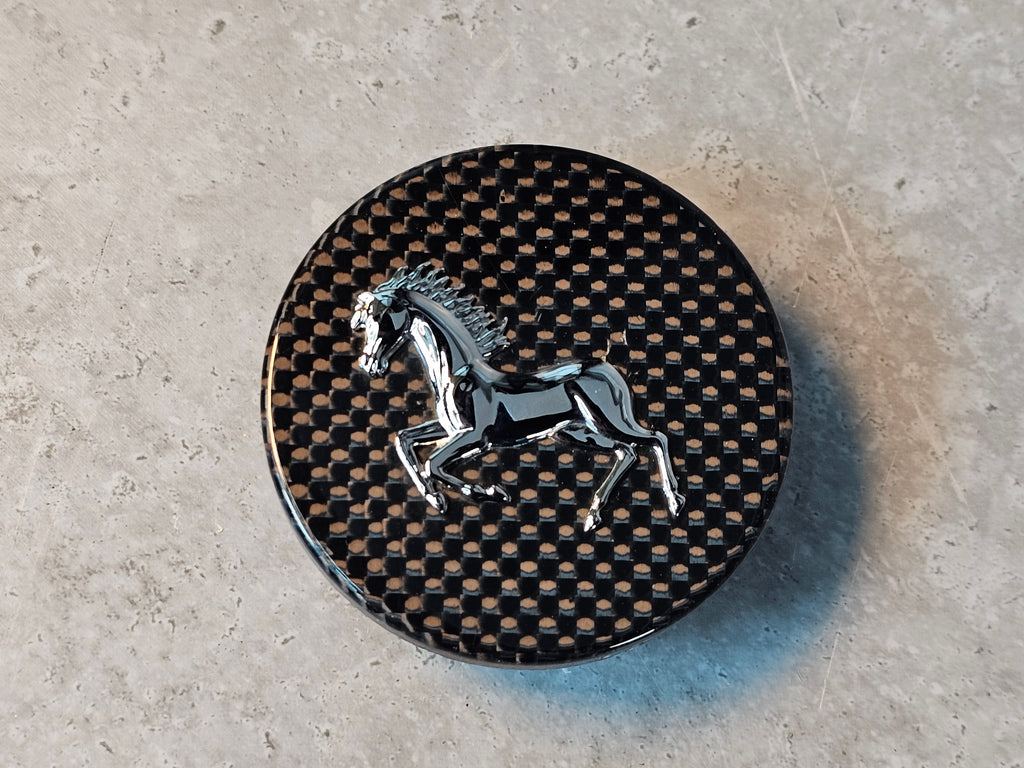 FERRARI CARBON  CENTRE CAP 281089