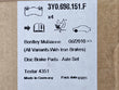 Load image into Gallery viewer, BENTLEY MULSANNE 1 SET OF BRAKE  PADS FOR DISK BRAKE 3Y0698151F