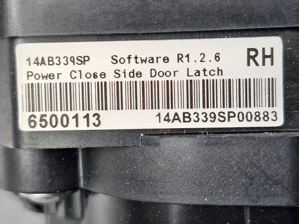 MCLAREN POWER CLOSE SIDE DOOR LATCH RH 14AB339SP
