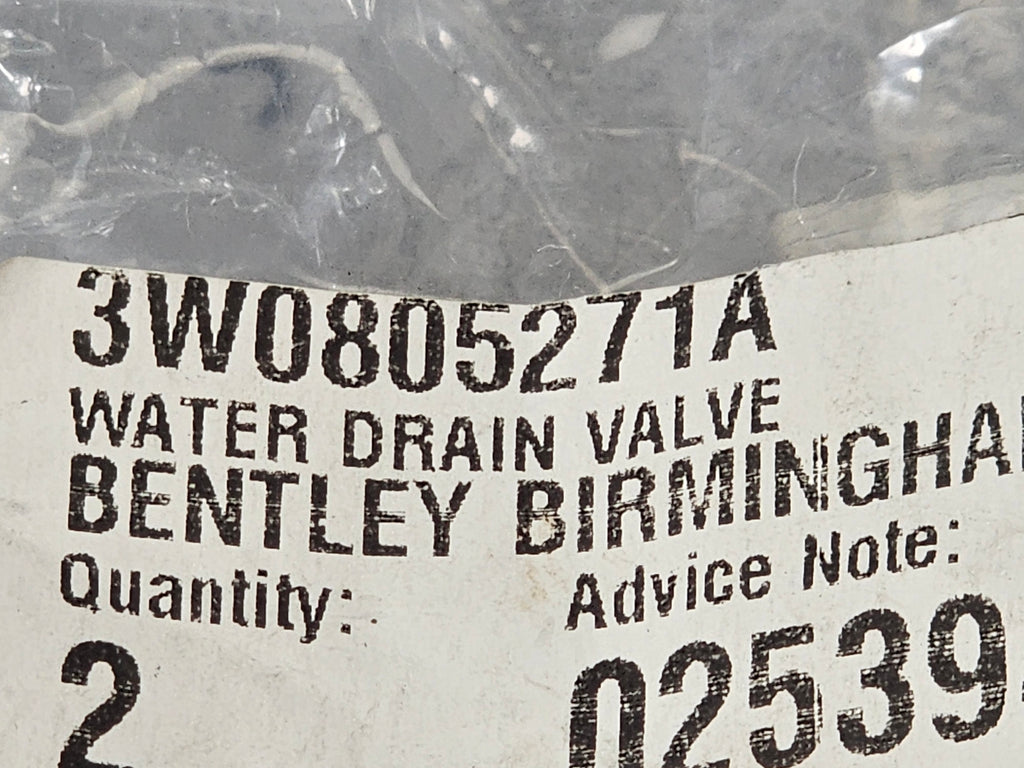 BENTLEY KESSY WATER DRAIN VALVE 3W0805271A
