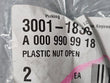 Load image into Gallery viewer, MERCEDES PLASTIC NUT OPEN A0009909918
