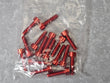 Load image into Gallery viewer, LAMBORGHINI HURACAN ACCESSORIES RED HERGAL SCREWS KIT 4T0898026A