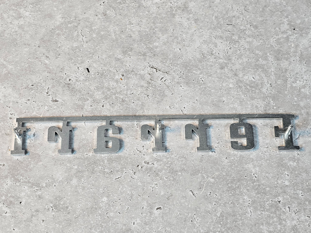 FERRARI 456 550 575 599 612 "FERRARI" SCRIPT EMBLEM 63482200