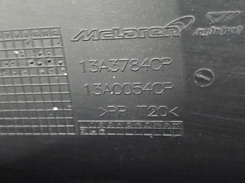 MCLAREN 570S 570GT FRONT SPOILER SPLITTER METALLIC GREY 13A3784CP