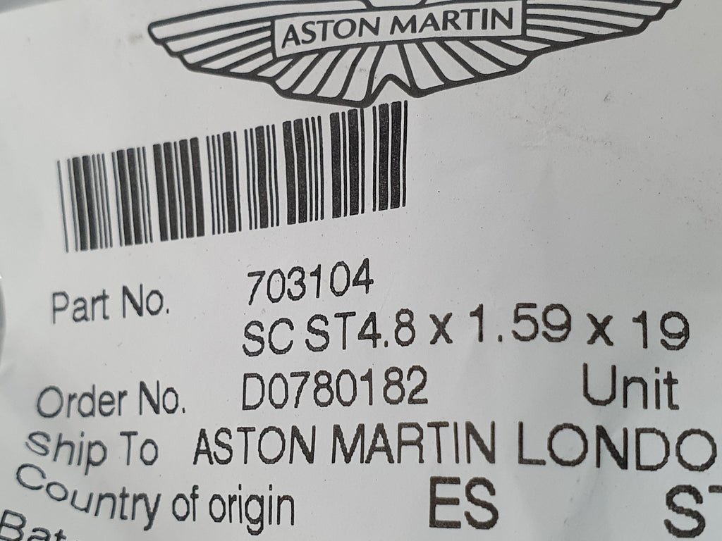 ASTON MARTIN SC ST4.8 X 1.59 X 19 703104