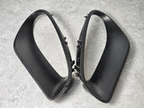 PORSCHE 991 TURBO/R/GT3/RS ’14-’20 SET OF AIR INTAKE COVERS BLACK 99150437100 / 99150437200
