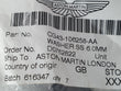 Load image into Gallery viewer, ASTON MARTIN WASHER BLACK STAINLESS STEEL 6.0MM CG43-106258-AA