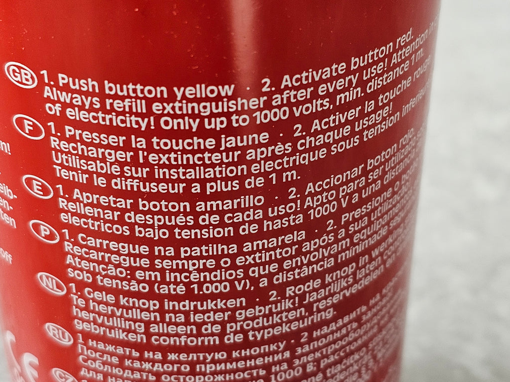 MCLAREN FIRE EXTINGUISER 11Q0021CP