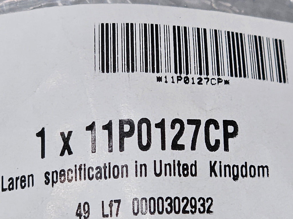 MCLAREN LABEL UNLEADED 11P0127CP