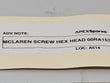 Load image into Gallery viewer, MCLAREN SCREW HEX HEAD FLANGE M1 00RA157