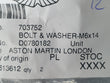 Load image into Gallery viewer, ASTON MARTIN BOLT &amp; WASHER-M6X14 703752