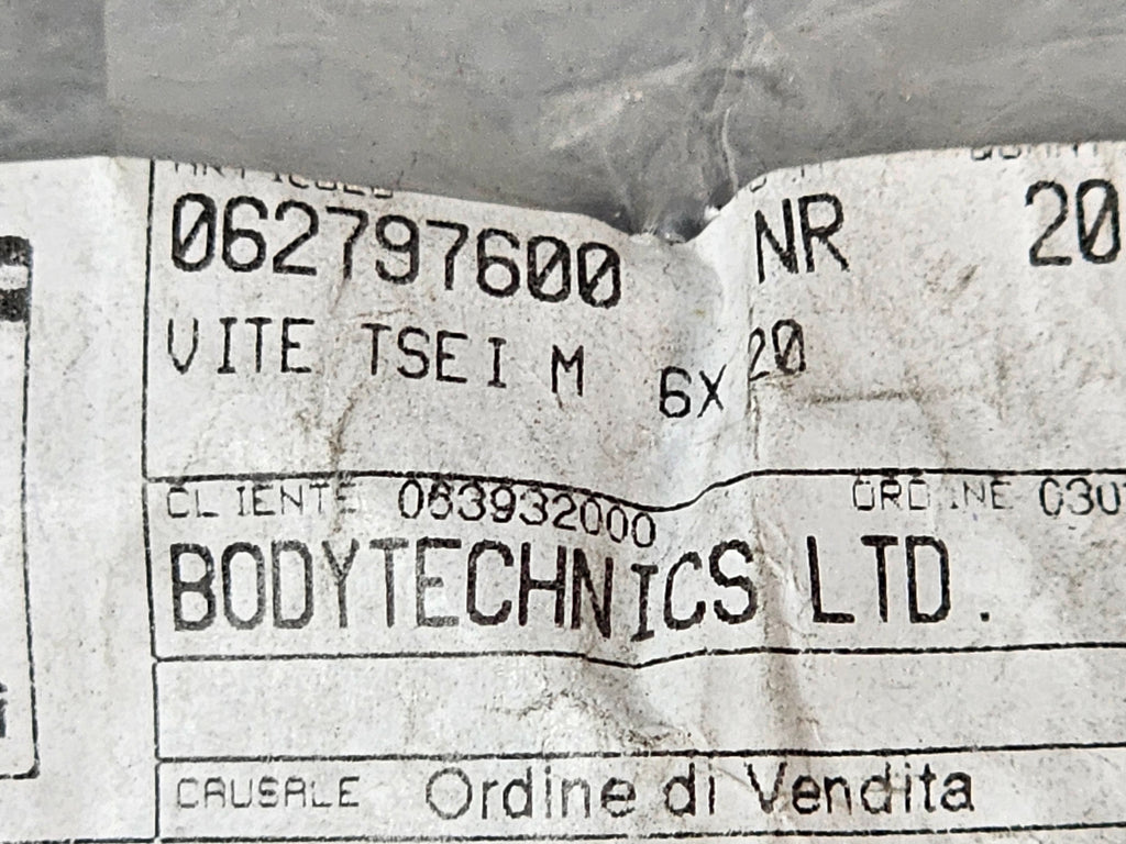 FERRARI SCREW M6 X 20 62797600