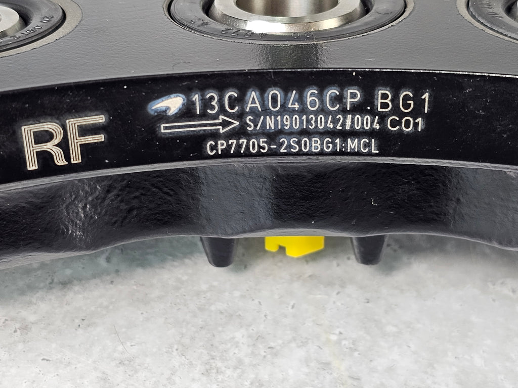 MCLAREN 570S FRONT RIGHT CALIPER 13CA046CP.BG1 (BLACK)
