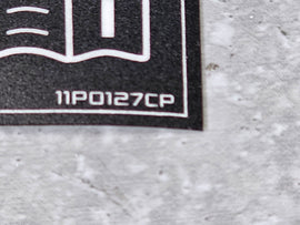 MCLAREN LABEL UNLEADED 11P0127CP