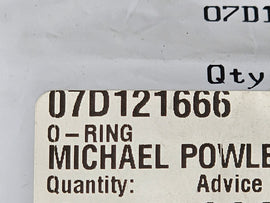 BENTLEY O-RING 07D121666