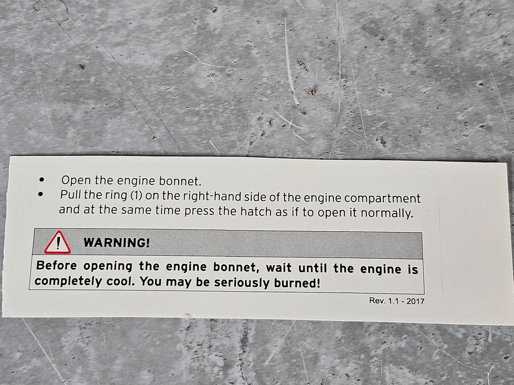 LAMBORGHINI STICKER 4T0010553B