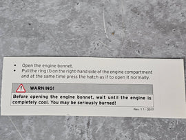 LAMBORGHINI STICKER 4T0010553B