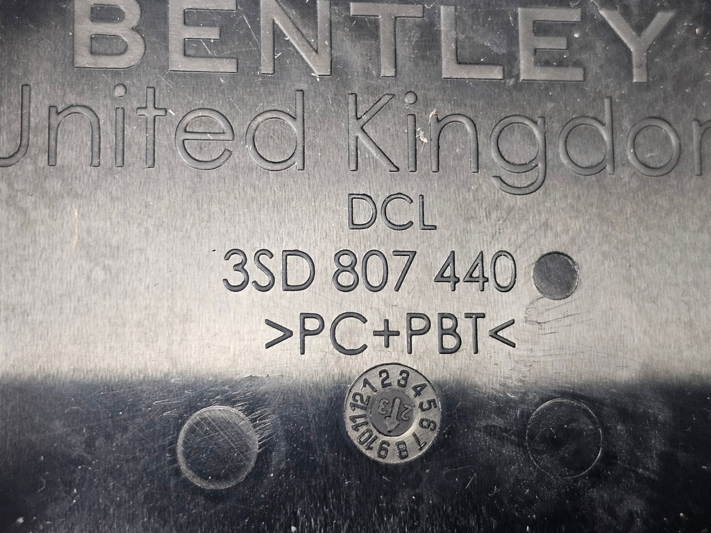 BENTLEY NEW CONTINENTAL CONVERTIBLE, NEW CONTINENTAL GT BRACKET FOR RADAR SENSOR 3SD807440