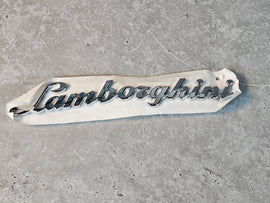 LAMBORGHINI HURACAN REAR LOGO SCRIPT LETTERING EMBLEM BADGE 4ML853742