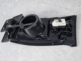 PORSCHE 992 GT3 BRACKET RIGHT SERVICE FLAP WITH CONTROL MOTOR MATT BLACK 9GT825132B